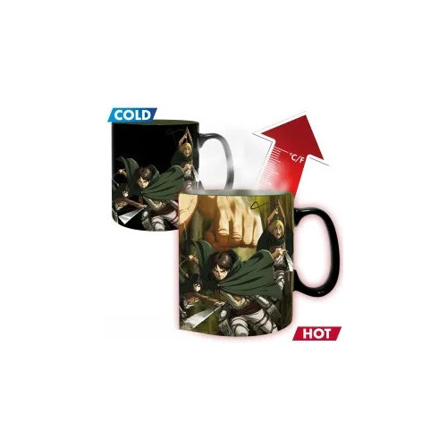 ATTACK ON TITAN - Mug Heat Change - 460 ml-TitanS3-pkg