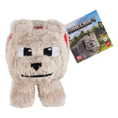 Minecraft, le film peluche Dennis le loup 20 cm