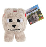 Minecraft, le film peluche Dennis le loup 20 cm