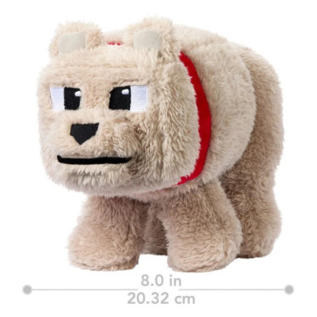 Minecraft, le film peluche Dennis le loup 20 cm