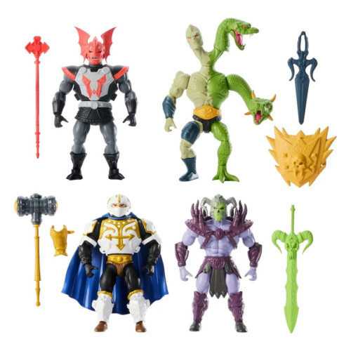 Masters of the Universe Origins pack 4 figurines  14 cm