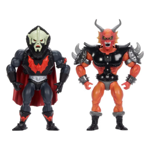 Masters of the Universe x Stranger Things Origins pack 2 figurines Hordak & Hellfire-Man 14 cm