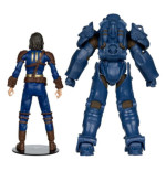 Fallout 4 pack 2 statuettes T-60 Vault Tec & Sole Survivor 18 cm