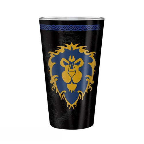 WORLD OF WARCRAFT - Verre XXL - 400 ml - Alliance - boîte