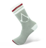 ASSASSIN'S CREED - Chaussettes- Grises - Blanches - "Crest"