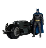 The Flash DC Multiverse véhicule Batcycle with Batman