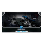 The Flash DC Multiverse véhicule Batcycle with Batman