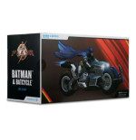 The Flash DC Multiverse véhicule Batcycle with Batman