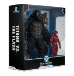 DC Multiverse pack 2 figurines Flash vs. Titano 18 cm
