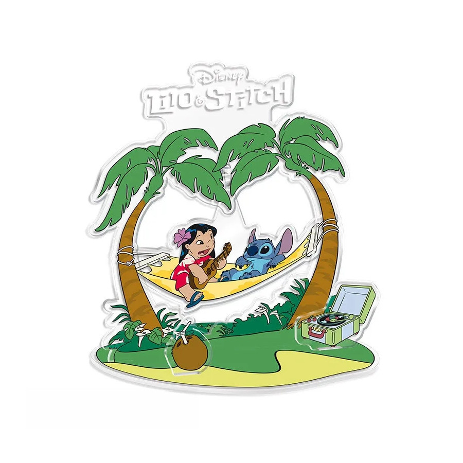 DISNEY - Acryl Diorama - Lilo & Stitch Hamac