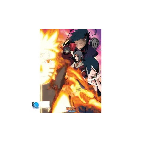 NARUTO SHIPPUDEN - Set 2 Posters Chibi 52x38 - Groupes