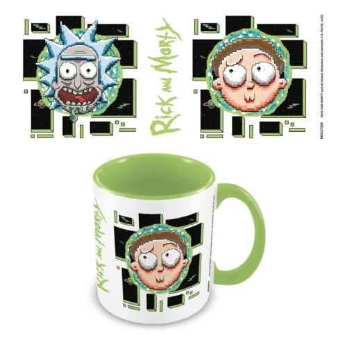 Rick and Morty mug Pixel Breakout