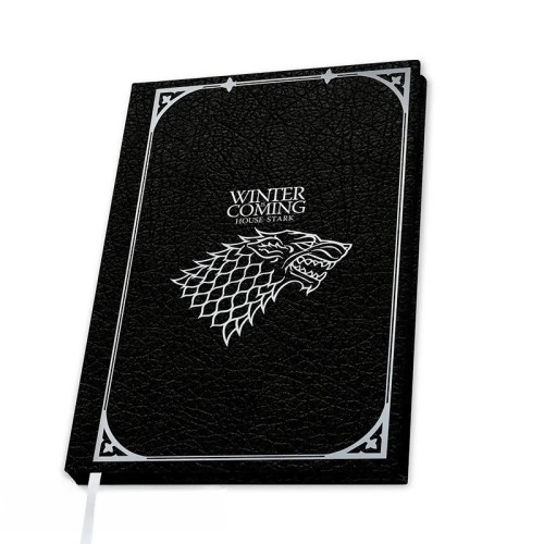 GAME OF THRONES - Cahier A5 Premium "Stark"