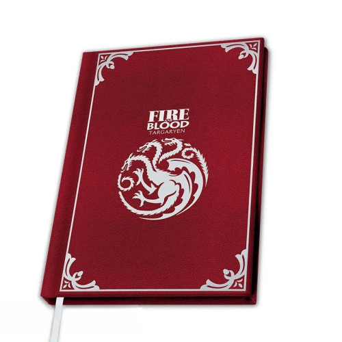GAME OF THRONES - Cahier A5 Premium "Targaryen"