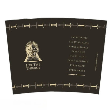 GAME OF THRONES - Mug de voyage Trône