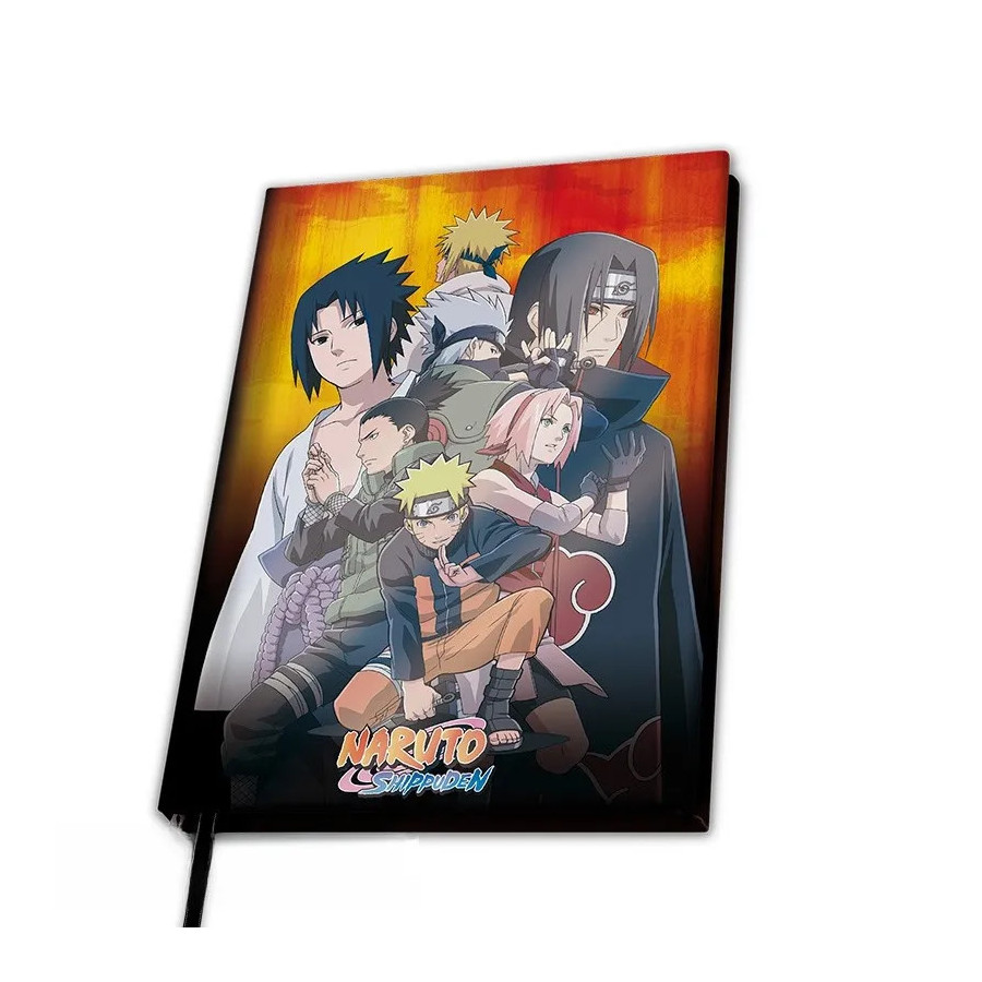 NARUTO SHIPPUDEN - Cahier A5 "Groupe Konoha"