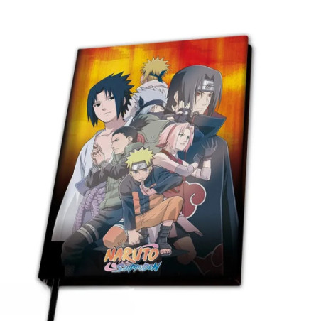 NARUTO SHIPPUDEN - Cahier A5 "Groupe Konoha"
