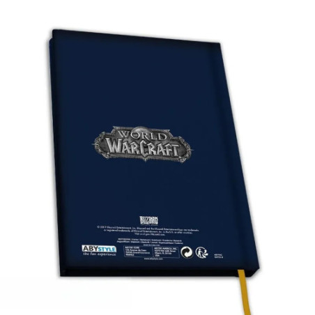 WORLD OF WARCRAFT - Cahier A5 "Alliance"