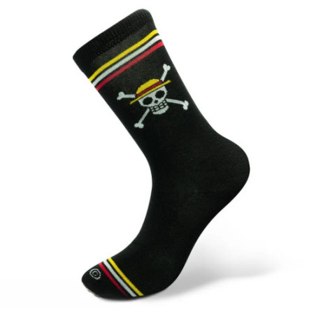 ONE PIECE - Chaussettes- Noir - Skull