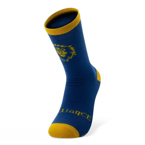 WORLD OF WARCRAFT - Chaussettes- Bleu & Jaune - Alliance