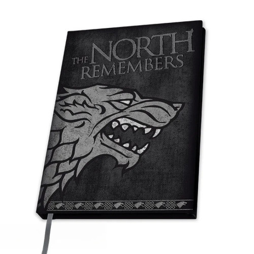 GAME OF THRONES - Cahier A5 "Stark"