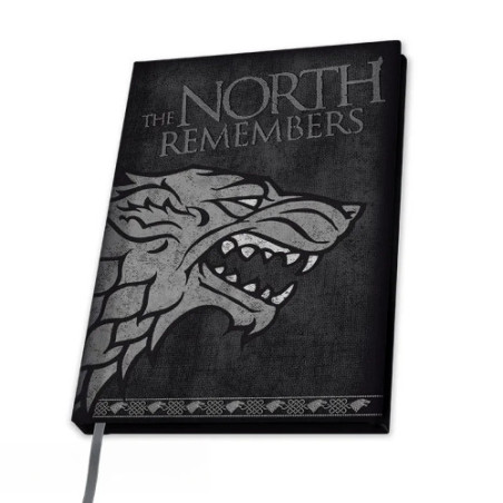GAME OF THRONES - Cahier A5 "Stark"
