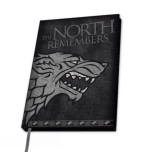 GAME OF THRONES - Cahier A5 "Stark"