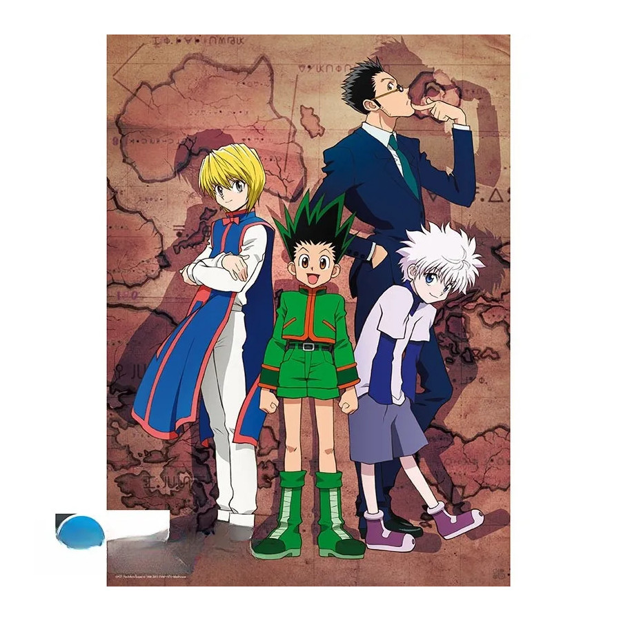 HUNTER X HUNTER - Poster Chibi 52x38 - Héros