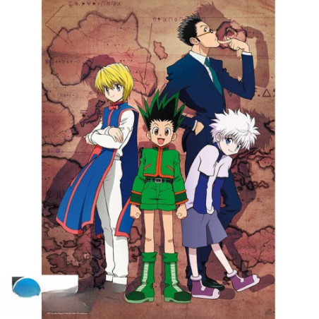 HUNTER X HUNTER - Poster Chibi 52x38 - Héros