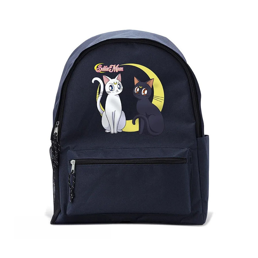 SAILOR MOON - Sac à dos bleu - "Luna & Artemis"