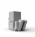 Minecraft Tubbz figurine Mini PVC Skeleton 5 cm