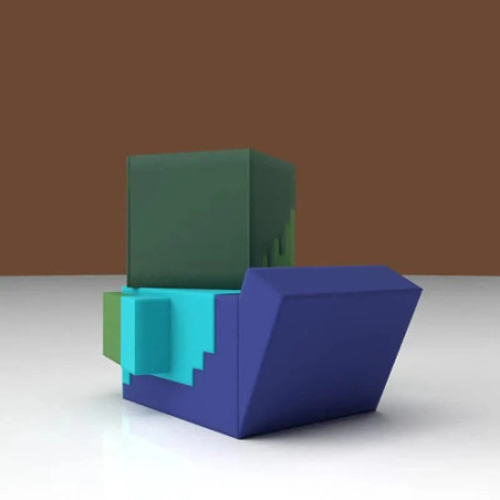 Minecraft Tubbz figurine PVC Zombie 1st Edition 10 cm