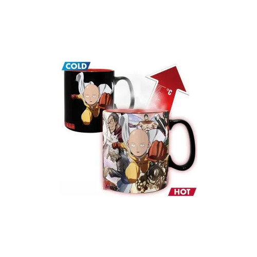 ONE PUNCH MAN - Mug Heat Change - 460 ml - Heros - avec boîte
