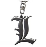 DEATH NOTE - Porte-clés 3D - L Symbole