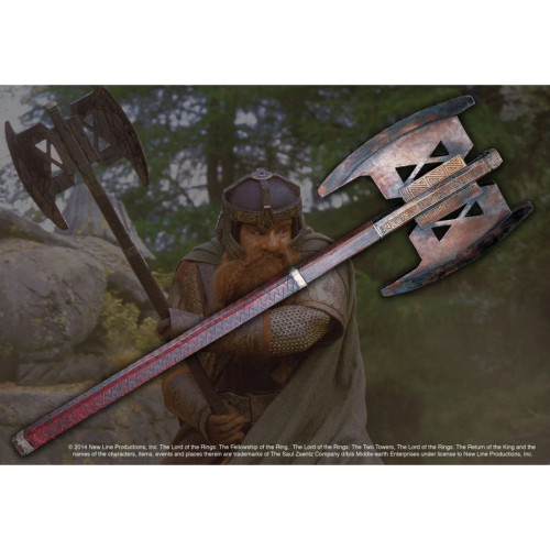 Le Seigneur des Anneaux réplique 1/1 hache de Gimli