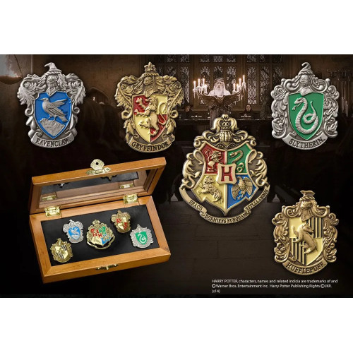 Harry Potter collection de pins Maisons de Poudlard