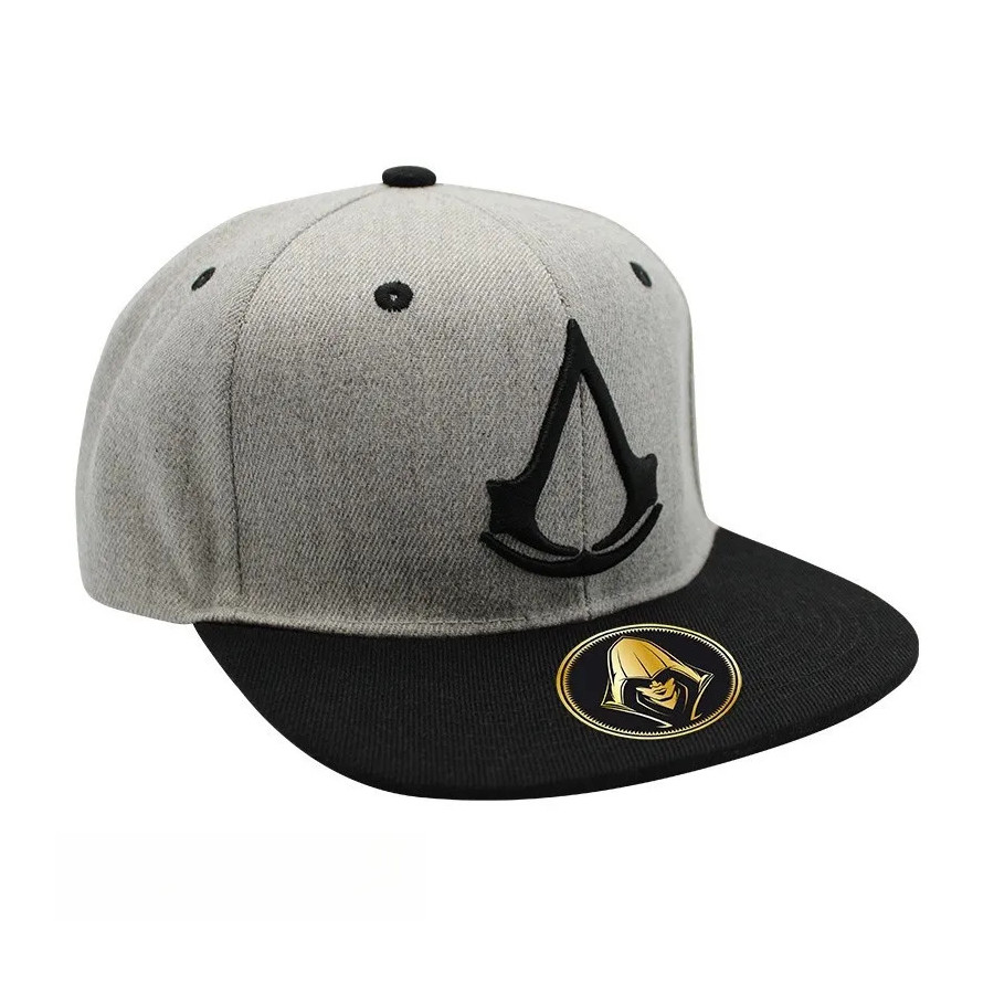 ASSASSIN'S CREED - Casquette snapback- Gris - Crest