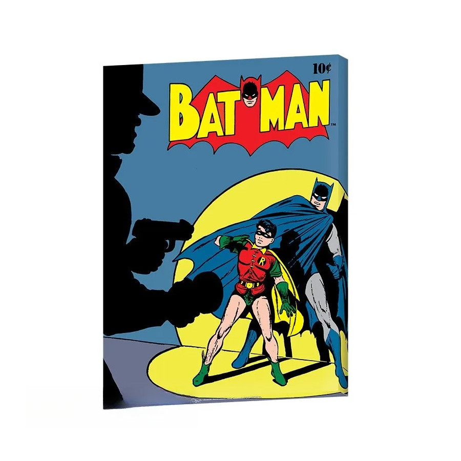 DC COMICS - Toile - Batman couverture vintage (30x40)