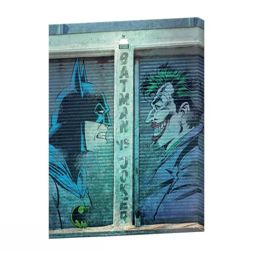 DC COMICS - Toile - Batman Vs Joker (30x40)