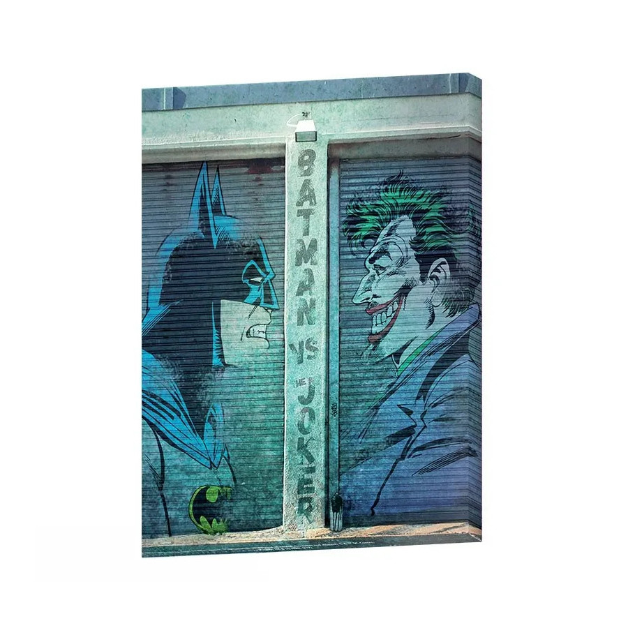 DC COMICS - Toile - Batman Vs Joker (30x40)