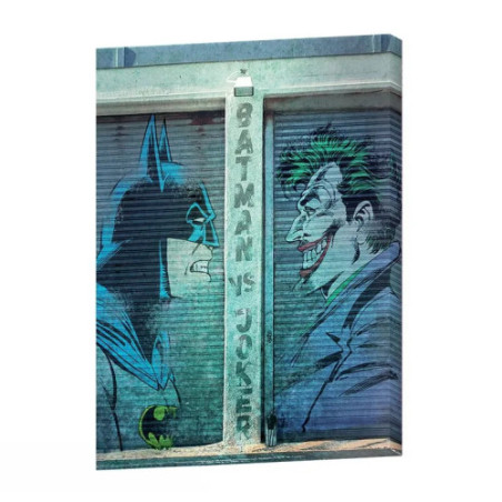 DC COMICS - Toile - Batman Vs Joker (30x40)