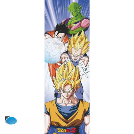 DRAGON BALL - Poster de porte - Saiyans (53x158)