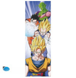 DRAGON BALL - Poster de porte - Saiyans (53x158)