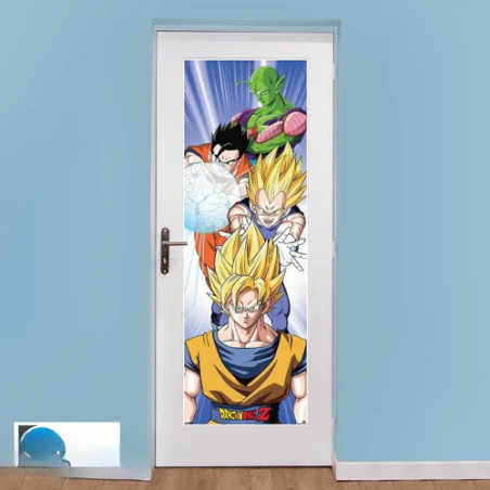 DRAGON BALL - Poster de porte - Saiyans (53x158)