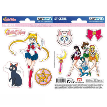 SAILOR MOON - Stickers - 16x11cm/ 2 planches - Sailor Moon