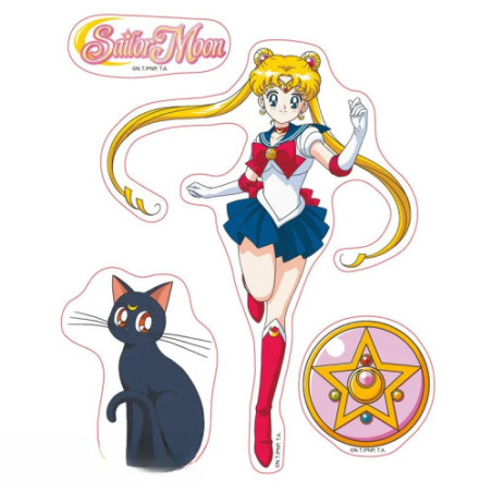 SAILOR MOON - Stickers - 16x11cm/ 2 planches - Sailor Moon