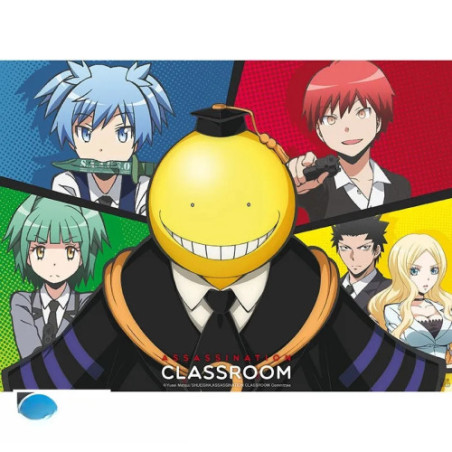ASSASSINATION CLASSROOM - Poster Chibi 52x38 - Koro Vs Élèves
