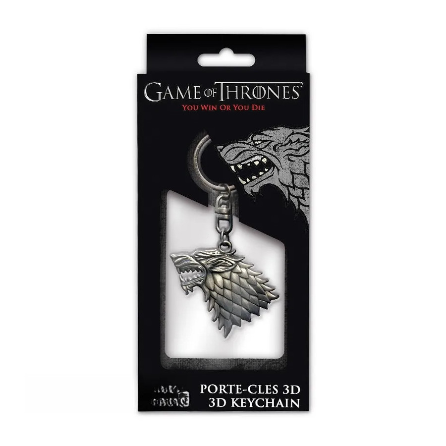 GAME OF THRONES - Porte-clés 3D - Stark