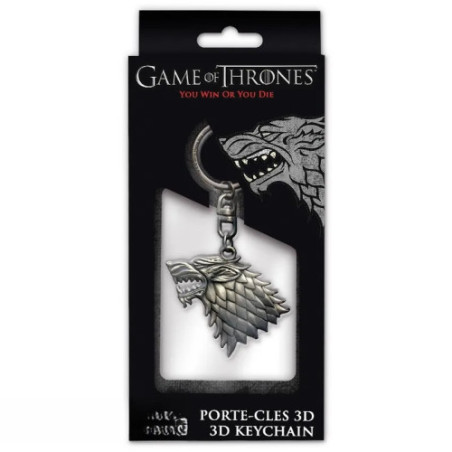 GAME OF THRONES - Porte-clés 3D - Stark