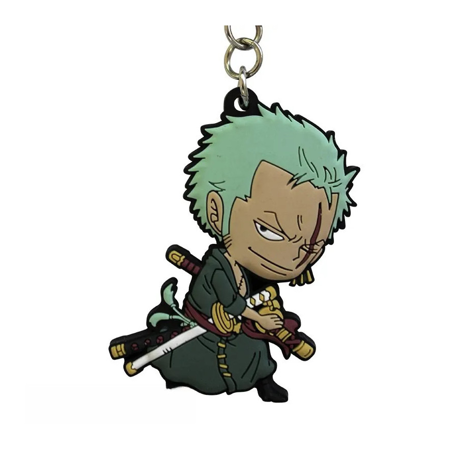 ONE PIECE - Porte-clés PVC - Zoro SD